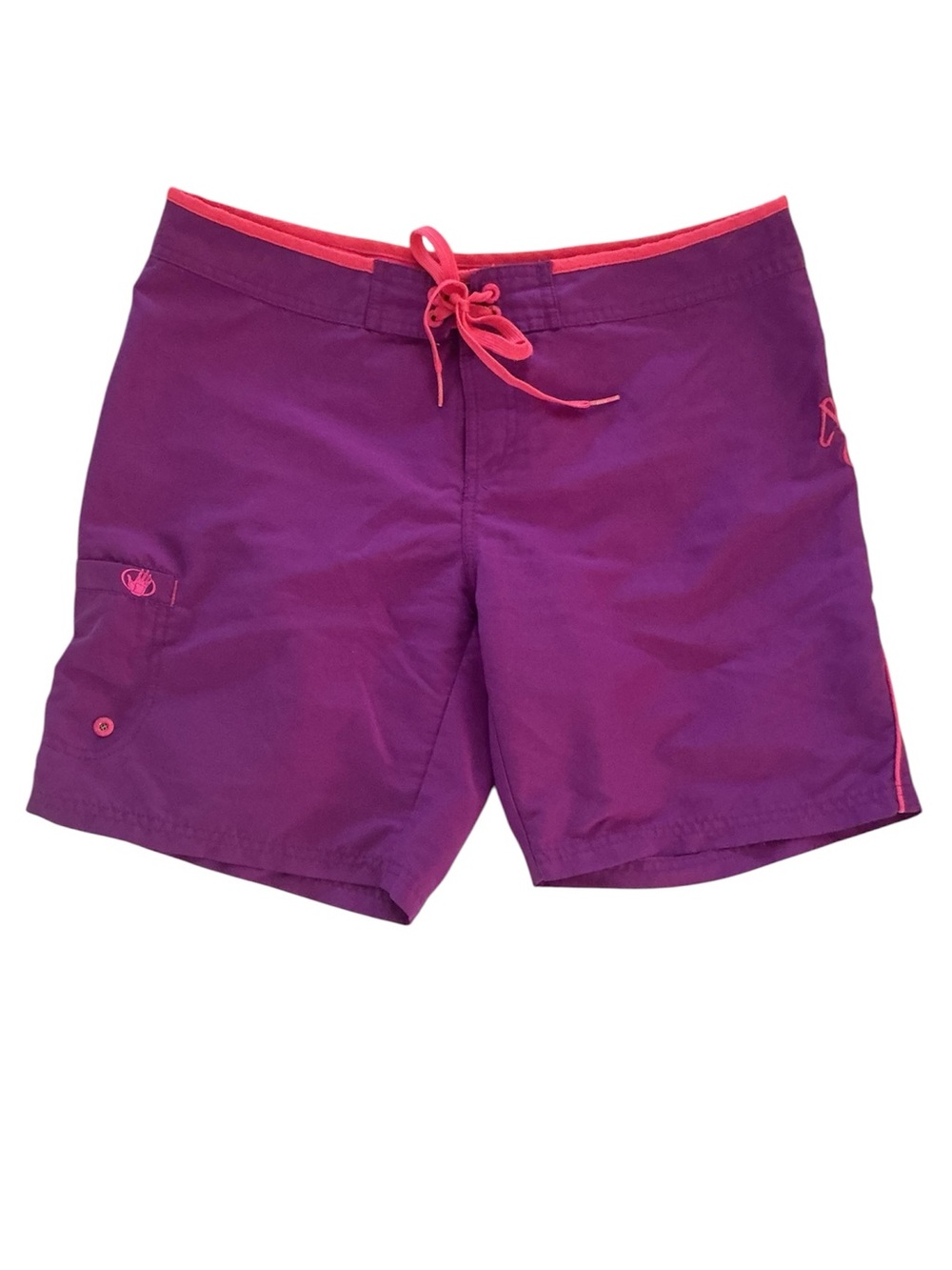 Body Glove women’s swim board shorts boardshorts size medium purple